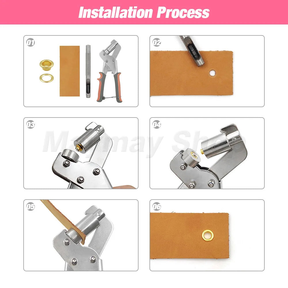 GripPro™ Grommet Kit – Durable Punch, Clean Finish