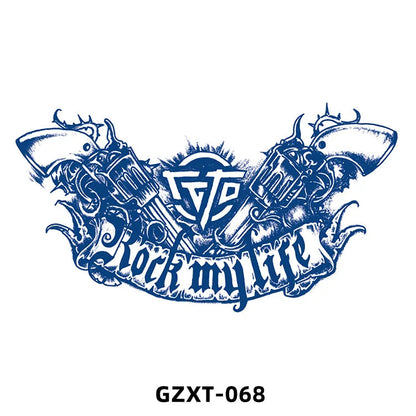 New Wholesale Juice Chest Stickers Tattoo Herbal Semi-permanent Back Tatoo Wings Tattoo Stickpaper WAM-girl Store Store