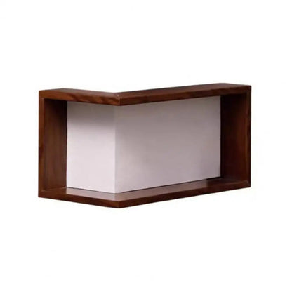 CornerLux™ LED Art Shelf ✨📦 Smart Storage, Soft Light
