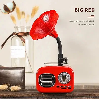 Retro Radio Wireless Mini Portable Bluetooth Stereo Speaker Teal Simba