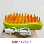 Cat Dog Steam Brush Electric Spray Water Spray Kitten Pet Comb Soft