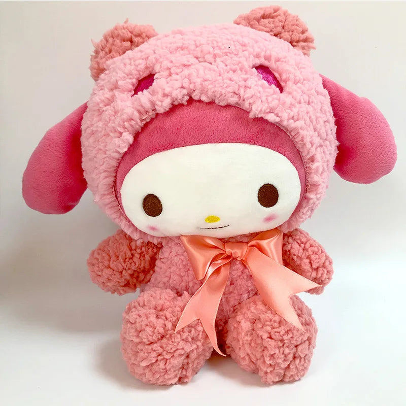 Kawaii Sanrio 25CM Plush Dolls Kuromi Hello Kitty Melody Cinnamoroll Plush Soft Stuffed Animals Dolls Plushie Pillow Xmas Gifts Shop1103724989 Store
