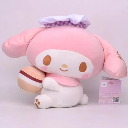 20cm Sanrio Cartoon Plush Toy Kawali Cinnamoroll Kuromi My Melody Soft FunnyCHood Store