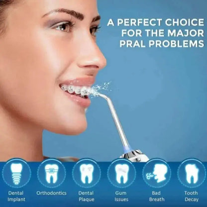 New Oral Irrigator Portable Dental Water Flosser USB Rechargeable AliExpress