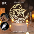 Lampe LED 3D Eid Mubarak Stone's Store