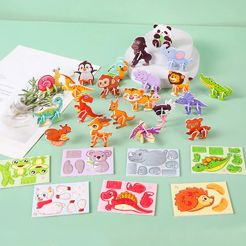 Smart Build & Learn Puzzle – 3D Fun for Growing Minds!