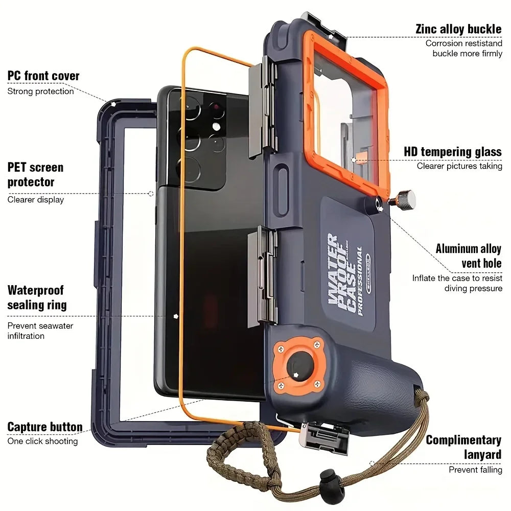 SeaProof™ – La protección submarina definitiva para tu teléfono 💧