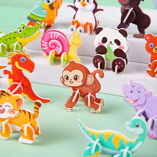 Smart Build & Learn Puzzle – 3D Fun for Growing Minds!