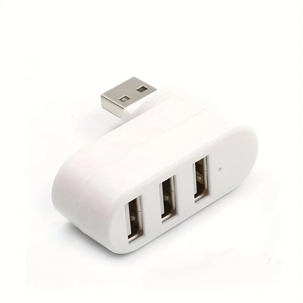 Connect Easy: 4-in-1 Rotatable USB Hub