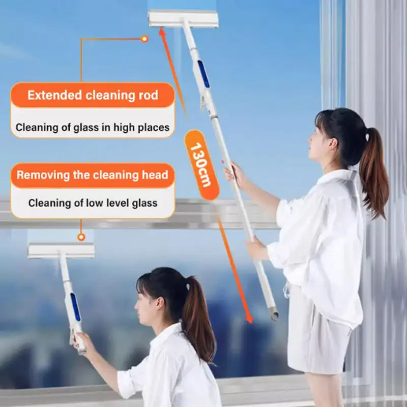 Spray & Swipe – Streak-Free Windows Instantly! Isfriday Home Furnishings Store