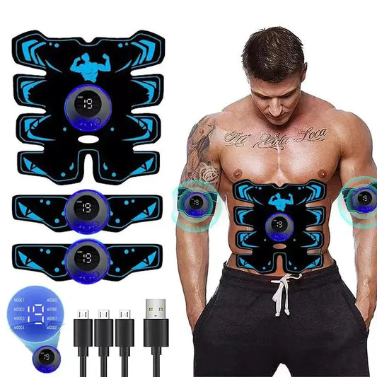 View details for USB Rechargable EMS Muscle Stimulator ABS Arm 3 IN 1 Trainer Pad