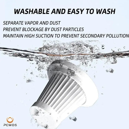 Wireless Vacuum Cleaner Dual Use for Home and Car 120W High Power Powerful Vacuum Cleaner Black PCMOS 1PC DaZhe Plus Store