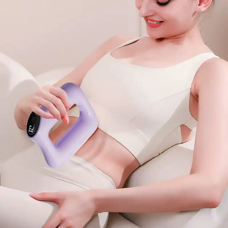 Full-Body Fascia Ring Multifunctional Exercise Vibration Fitness Massager Fat Burning Shaping Fat Slinger Deep Tissue Massage