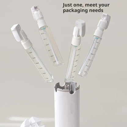TravelFlow™ 4-in-1 Dispenser ✈️ — One Bottle, Four Essentials