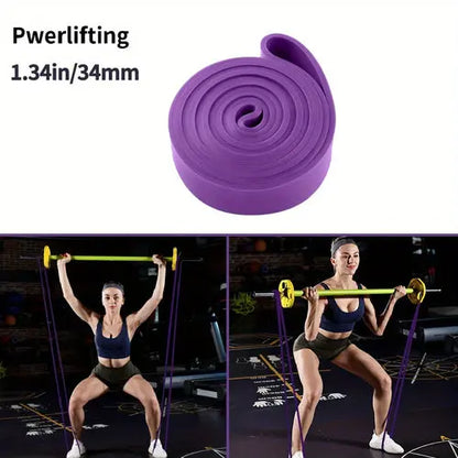 Resistance Bands Exercise Elastic Workout Ruber Loop Strength Rubber