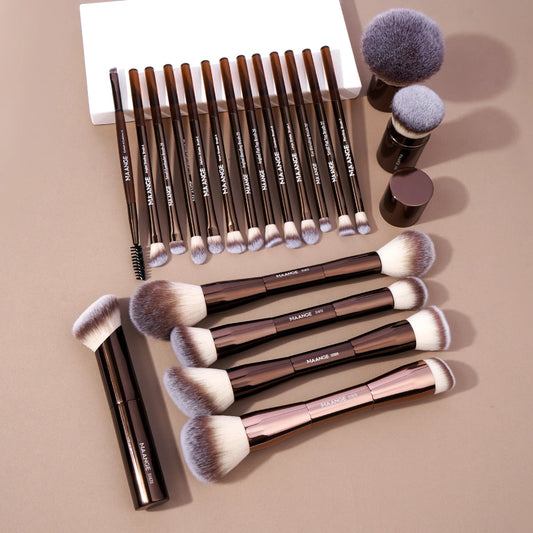 Juego de 20 brochas de maquillaje GlamPro™ 💄✨
