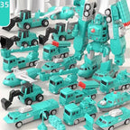 Build, Transform & Play: The Ultimate Magnetic Engineering Car Kit for Curious Minds! Mintiml Living Store