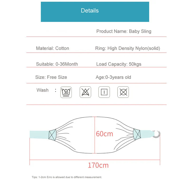 Baby Wrap Newborn Sling Dual Stone's Store