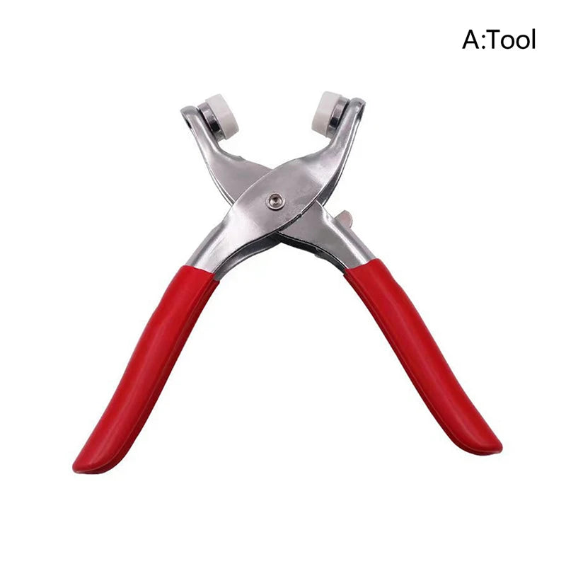Snaps Buttons Pliers Set Snap Fasteners Kit Tool Sewing Buttons Press Studs Snap for Installing Clothes Bags