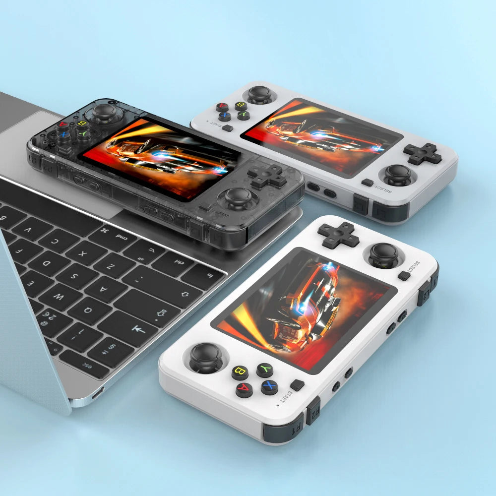 BOYHOM New R36H Retro Handheld Console Open-Source Linux System Classic Game Consoles 3.5 inch IPS Screen Portable Video Player Stone's Store