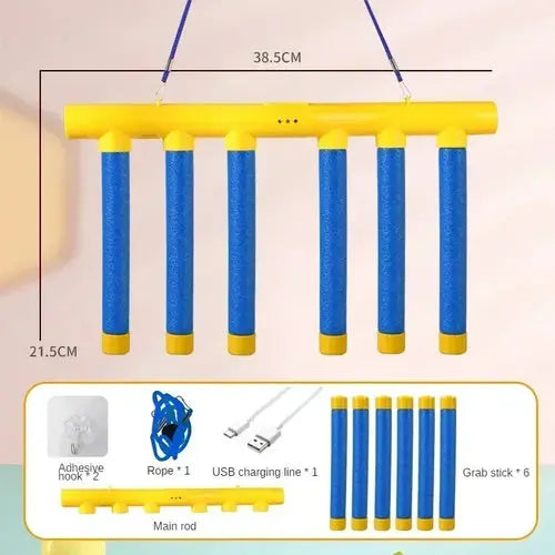 View details for Falling Sticks Game, Children Catching Sticks Hand Eye Coordination 
