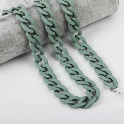 FishSheep Fashion 2022 New Acrylic Sunglasses Chains Lanyard For Women