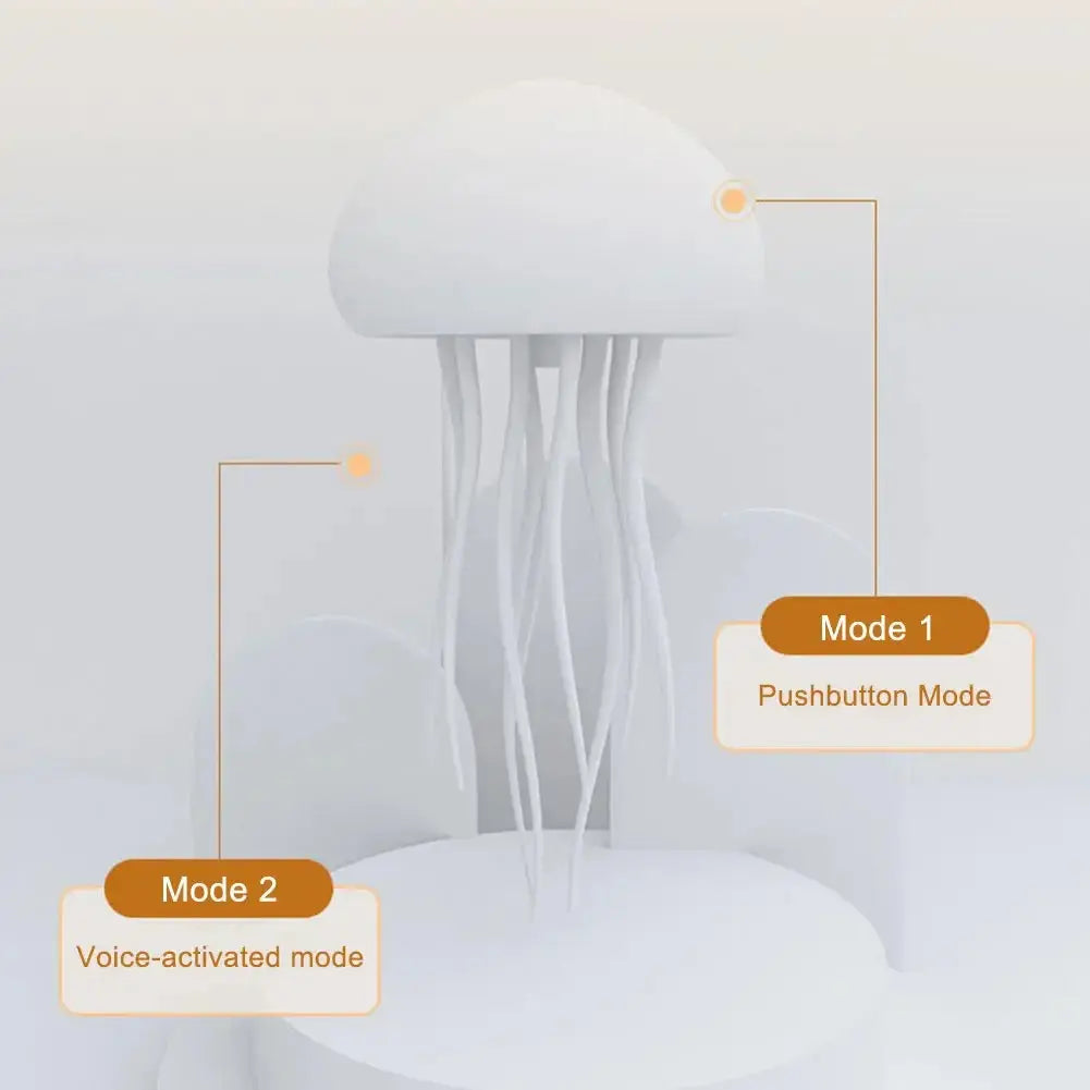 Cartoon Dancing Jellyfish Night Light RGB Gradient Cute Jellyfish AliExpress