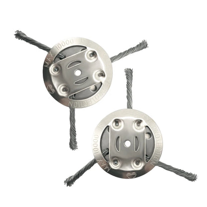 Weed Slayer: Durable Steel Trimmer Head