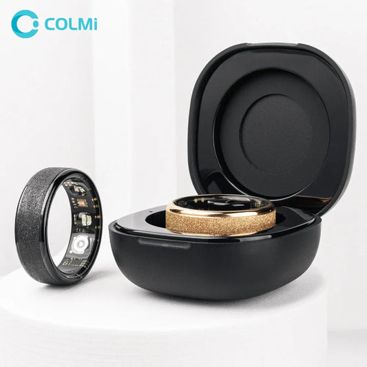 COLMI R10 Smart Ring with Charging Case - Fitness & Health Monitor, Waterproof, Multi-Sport Mode ColMi official store