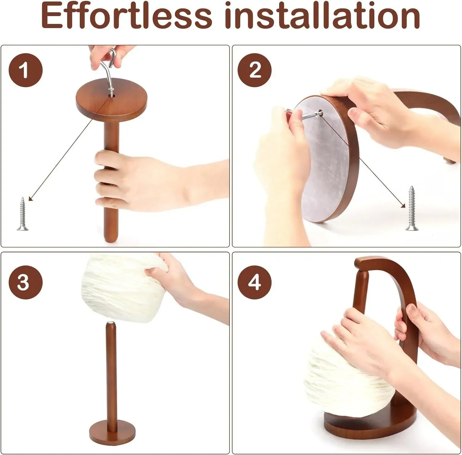 FloatSpin™ Soporte Flotante para Hilo 🧲🧶