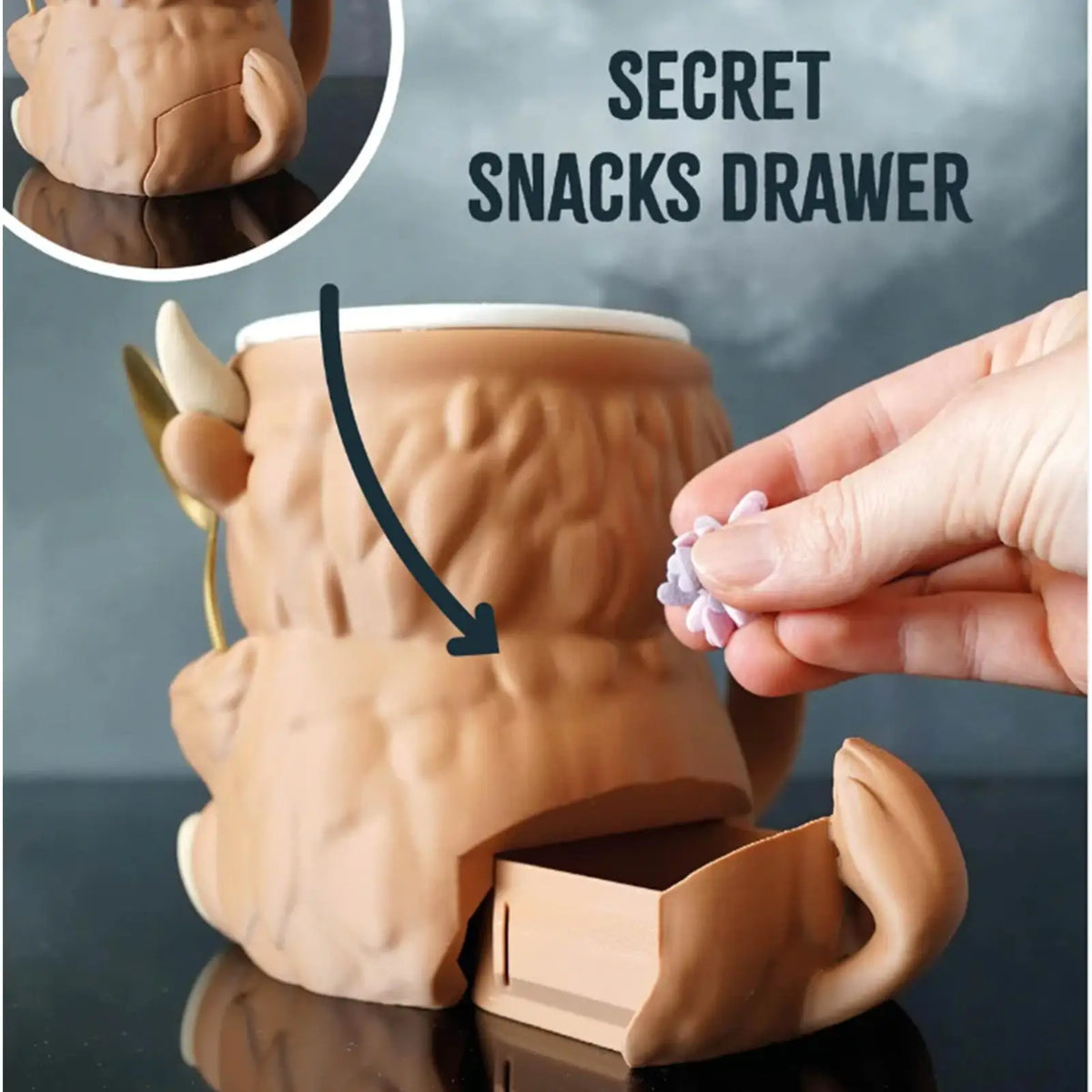 Soporte MooScoop™: Mantiene los botes fríos y las manos cómodas 🐮🍦