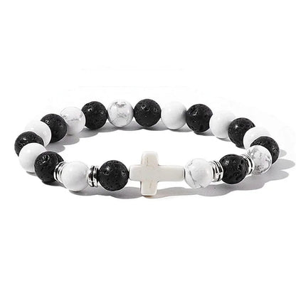 Men's Prayer Onyx Meditation Beads Bracelets Stone's Store