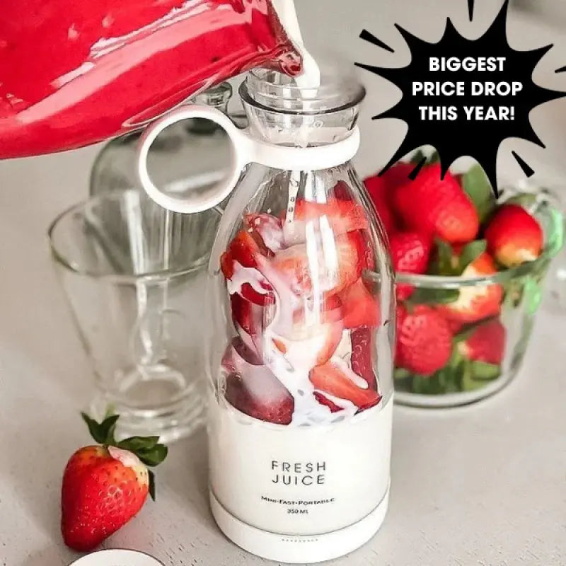 View details for Mini Juice Blender Portable Electric Juicer Bottle 6 Blades Shake