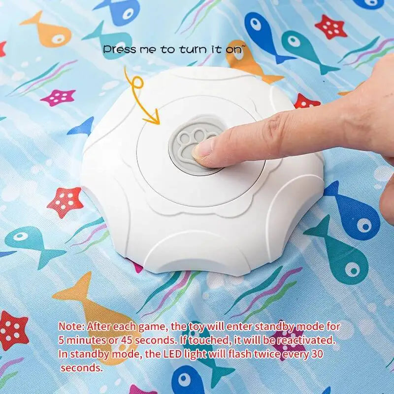 HideN’Flap™ Moving Feather Cat Toy 🐱⚡