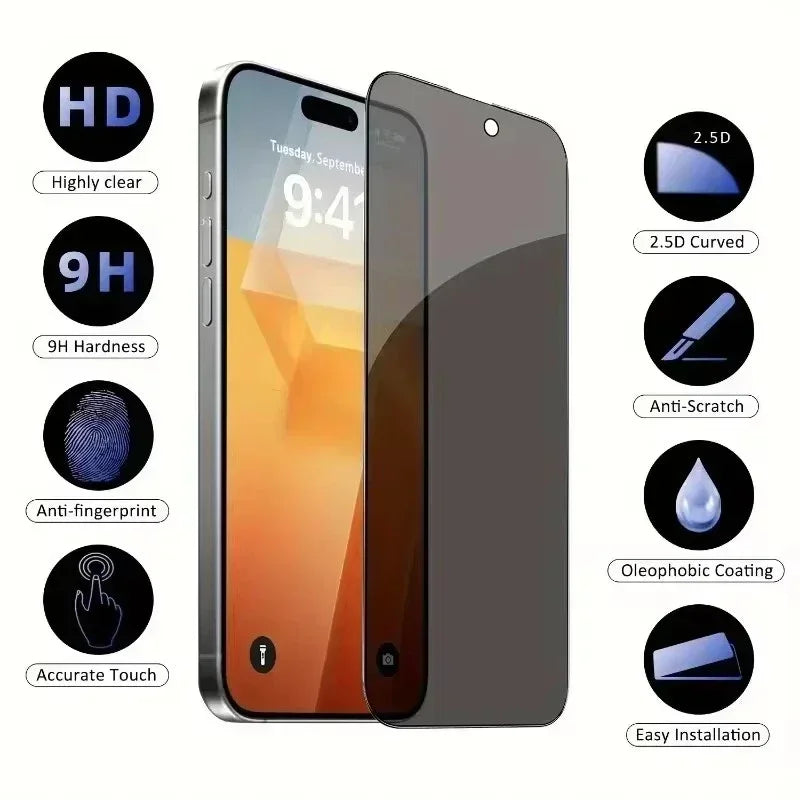 Privacy Screen Protectors for iPhone Brilliant Final Gun Store