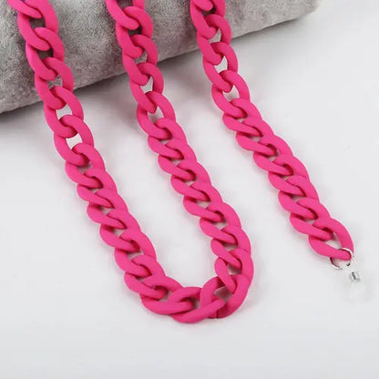 FishSheep Fashion 2022 New Acrylic Sunglasses Chains Lanyard For Women