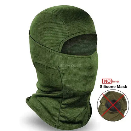 Tactical Balaclava Mask Windproof Silicone Outdoor Headgear