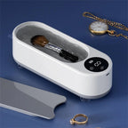 Portable Household Cleaning Machine, 450ml Clean Pod Ultrasonic Cleaner, Jewelry Cleaner Machine for Ring, Glasses, Makeup Brush Stone's Store