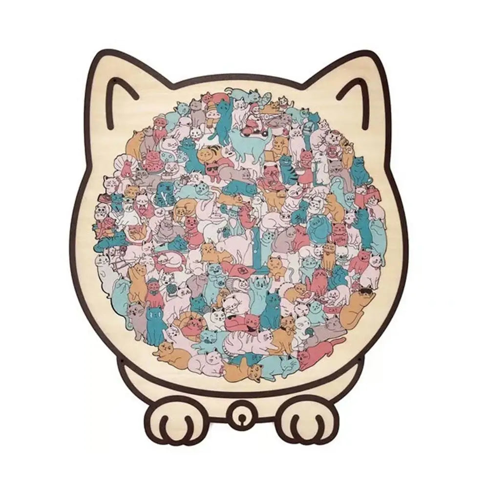PurrfectMind™ – 135-Piece Calm Cat Puzzle 🐱