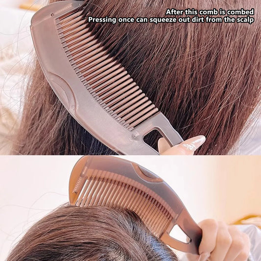 1/2/4PCS Dandruff Removal Scalp Hair Combs Hair Dressing Comb Self-Cleaning Anti-Static Massage brushes Hair Salon styling tools
