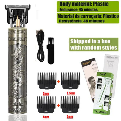 Affordable T9 Cordless Hair Clippers for Men - Compact & Quiet Grooming Tool AliExpress