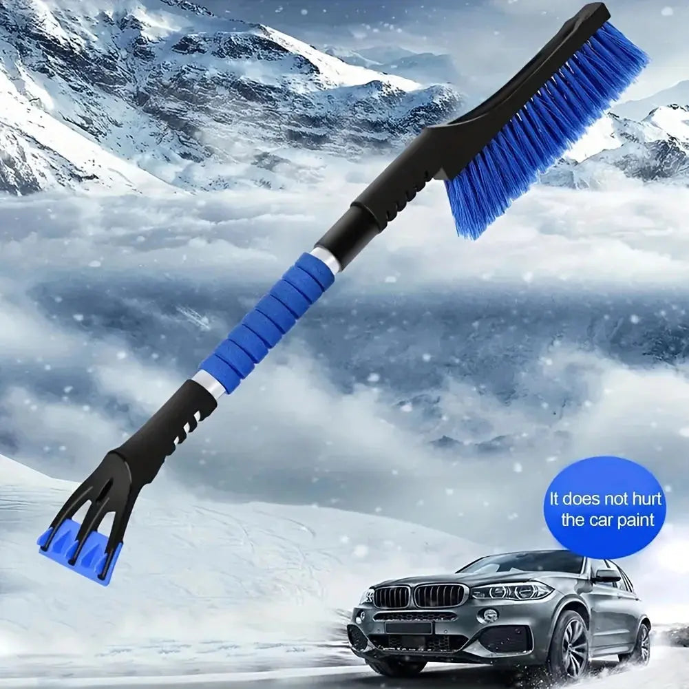 Portable Car Truck Snow Brush with Ice Sceaper Paint Protective Snow