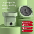 6L 11L Folding Portable Washing Machine Big Capacity with Spin Dryer AliExpress