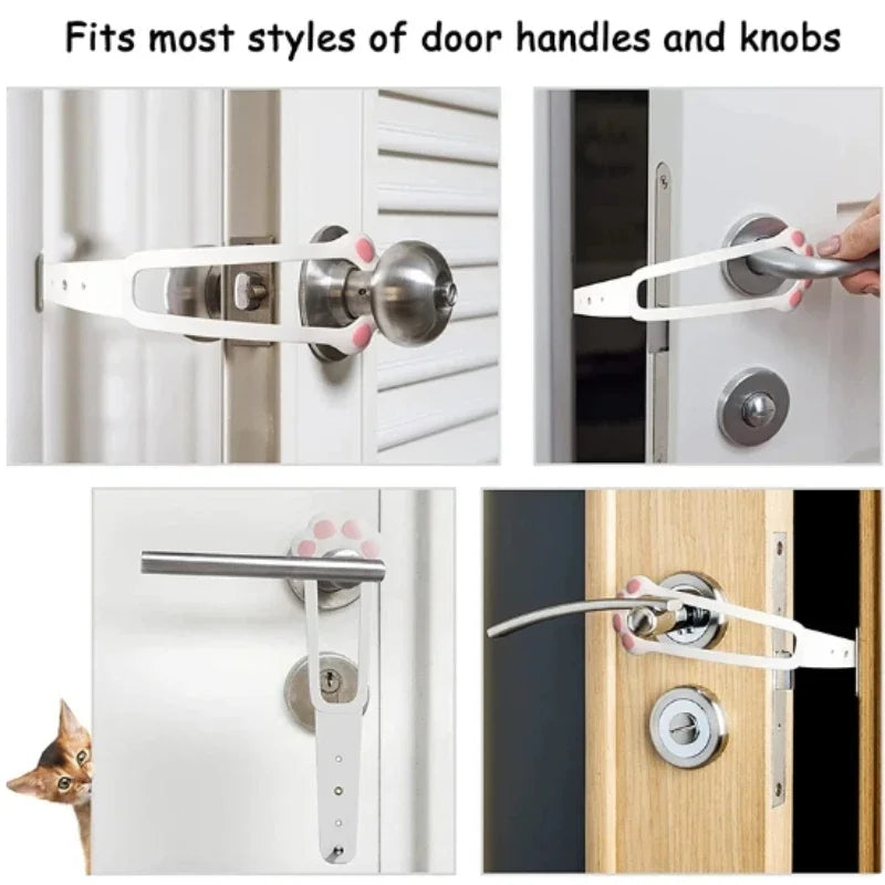 Purrfect Passage: Cat Door Latch Holder