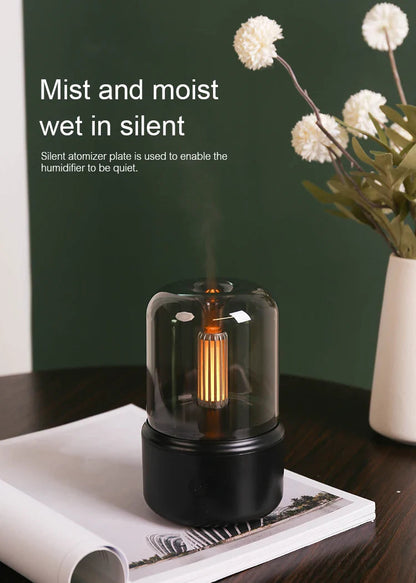 KINSCOTER Portable Mini Aroma Diffuser USB Air Humidifier Essential Oil Night Light Cold Mist Maker Sprayer for Home Gift HUMI Store