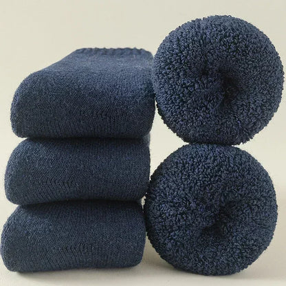 CozyCloud™ Fleece Wool Socks – Ultimate Winter Warmth