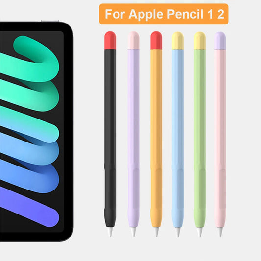 For Apple Pencil 2 1 Gen Stylus Pen Case Soft Silicone Ultra Thin AliExpress