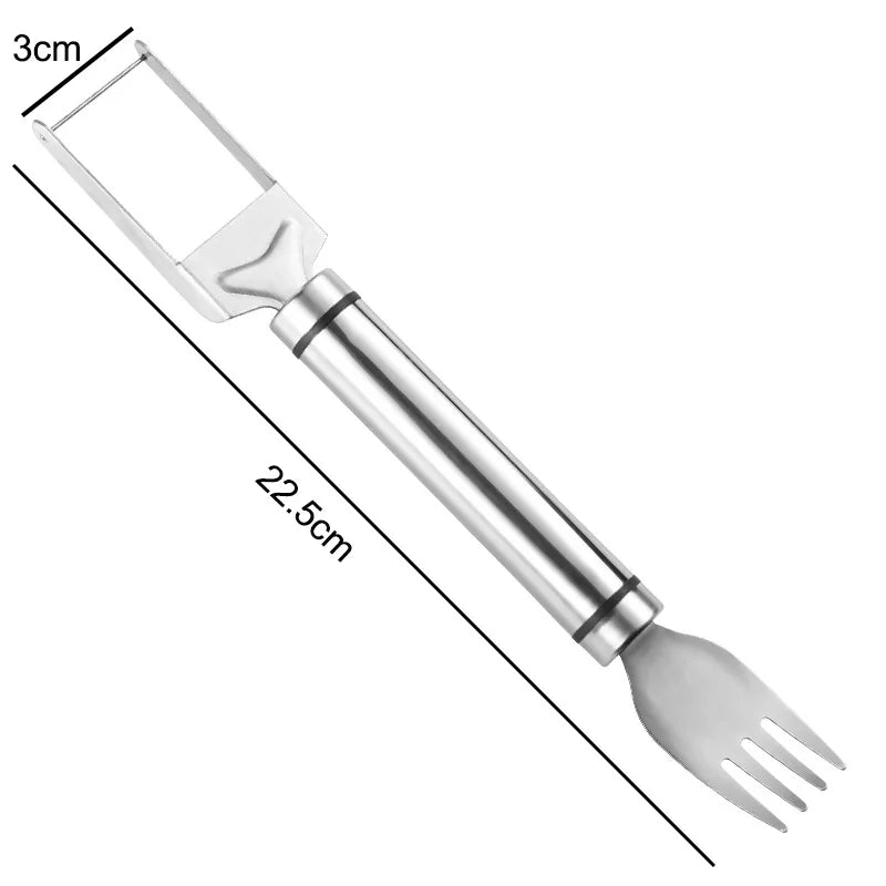 Stainless Steel Windmill Watermelon Cutter Artifact Salad Fruit Slicer