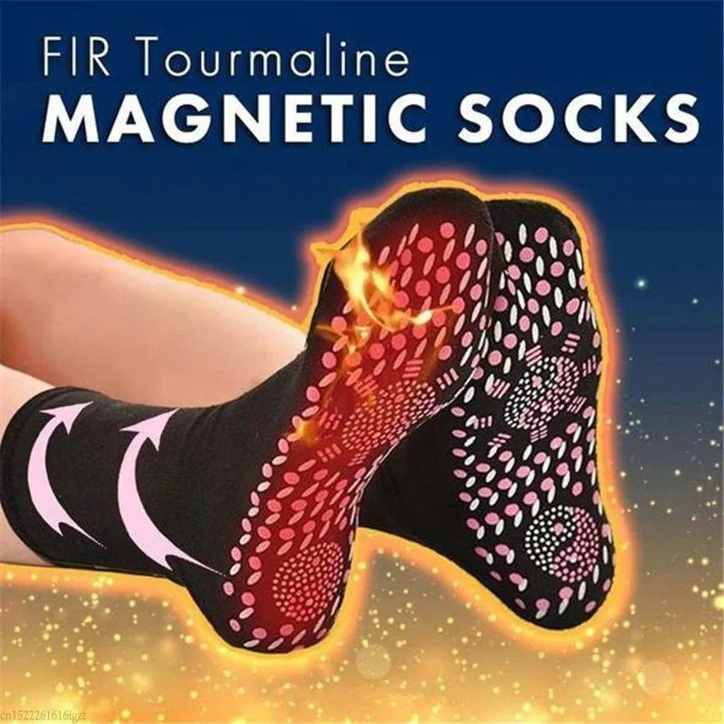Self-Heating Magnetic Therapy Socks Good Luck Is Approaching Store