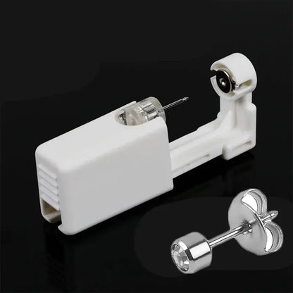 1-4Pcs Disposable Safe Painless Ear Piercing Tool, Healthy Sterile